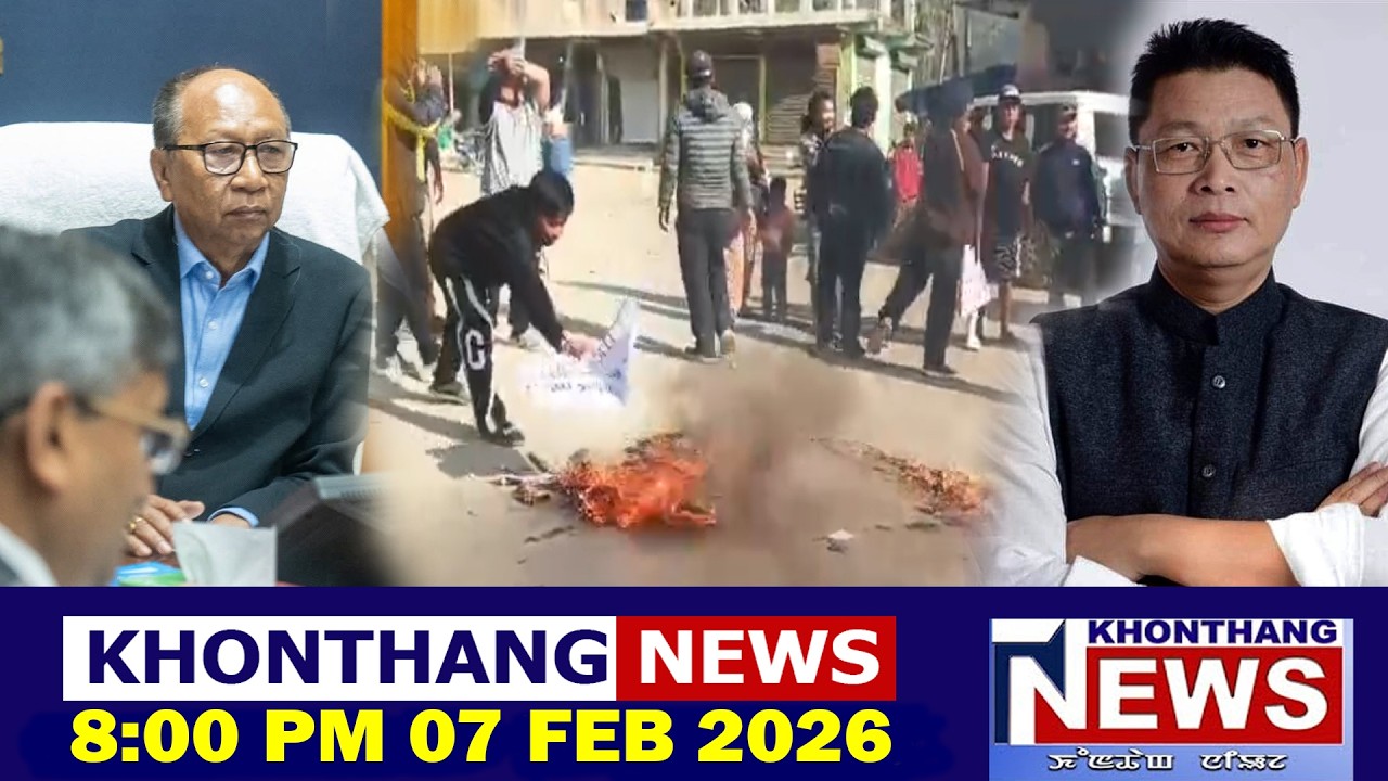 KHONTHANG NEWS II 8:00 PM II  7 FEB 2026