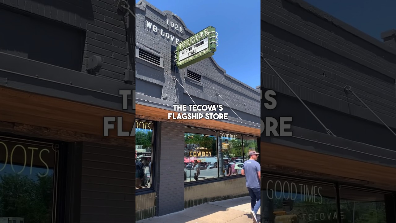 Touring the Tecovas flagship store on South Congress