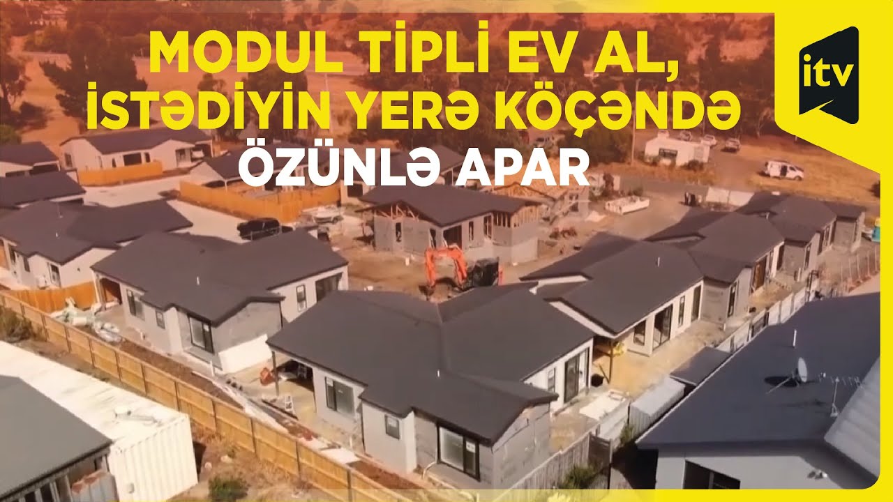 Kirayə evlər baha olduğu üçün insanlar modul tipli evlərə keçid edir