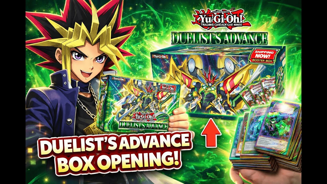 YUGIOH Duelist's Advance Box Opening