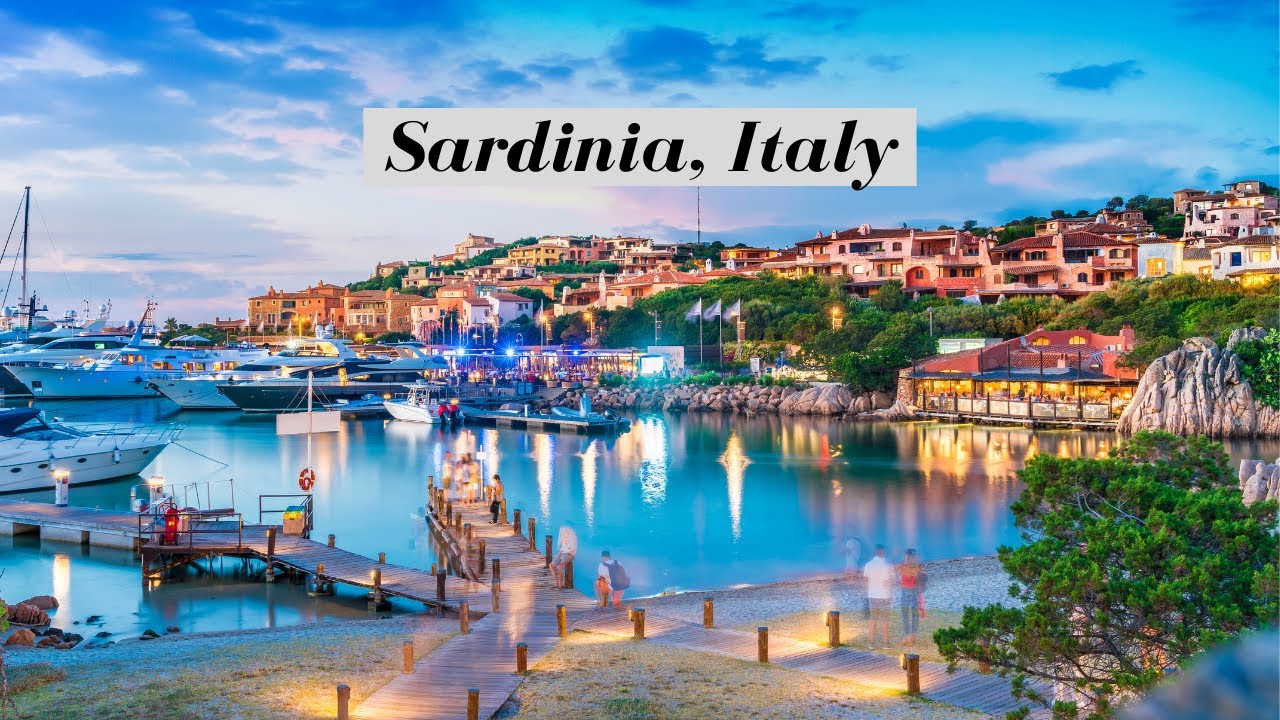 Sardinia, Italy Tour by drone [4k]