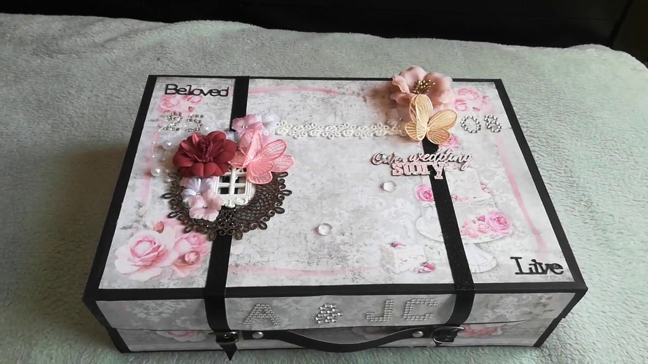 Album mariage façon valise A4