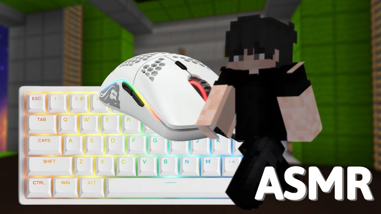 Keyboard + Mouse Sounds ASMR | Kokscraft Bedwars