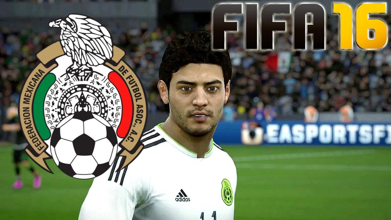 FIFA 16 Seleccion Mexico Caras / Faces