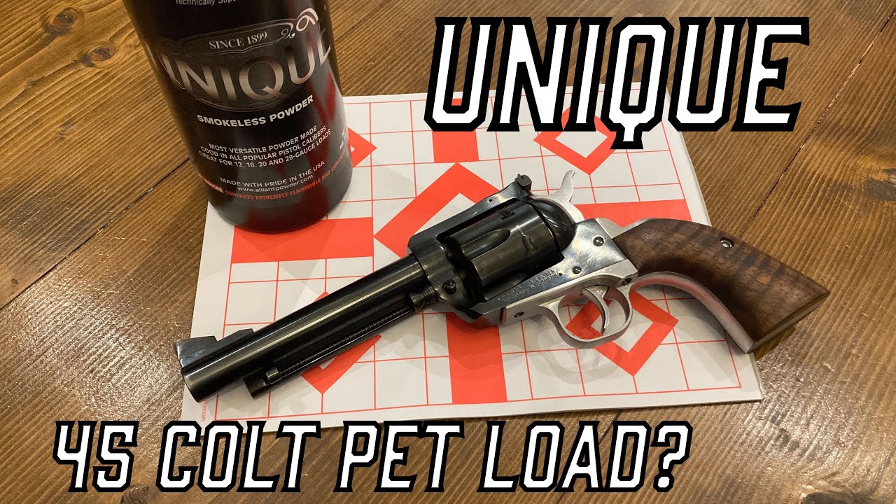 Unique 45 Colt, Ruger Pet Load?