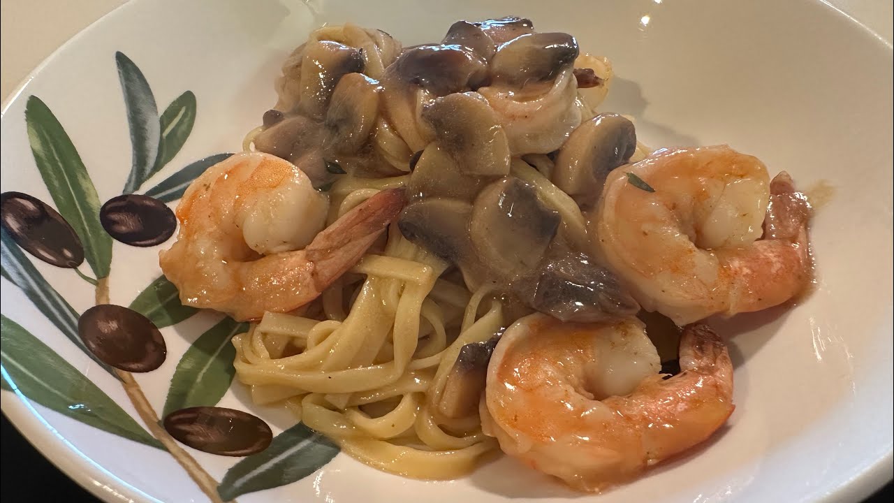 Shrimp Marsala 