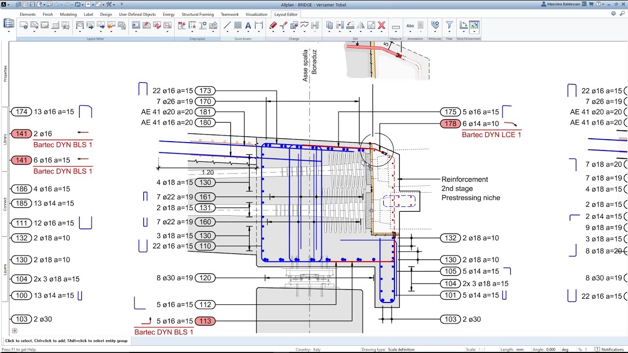Rebar detailing