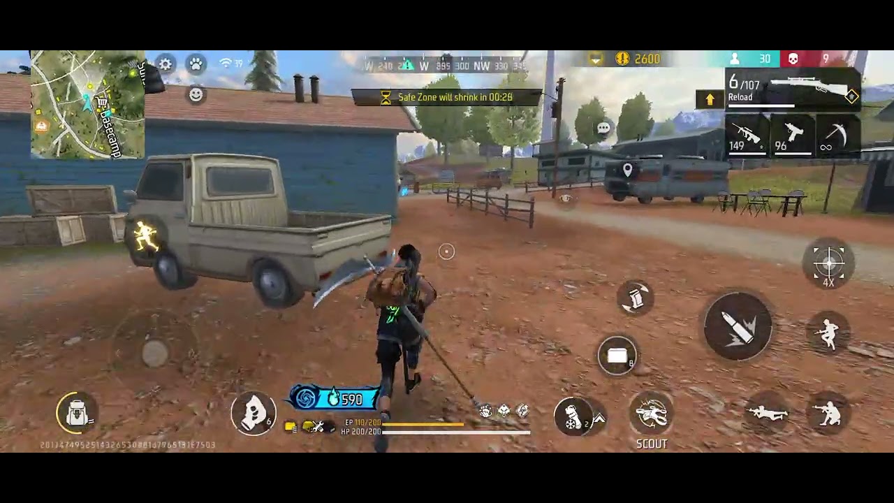 Free Fire NY Server Ranked Match WIN 🏆 | High Kill Gameplay 🔥