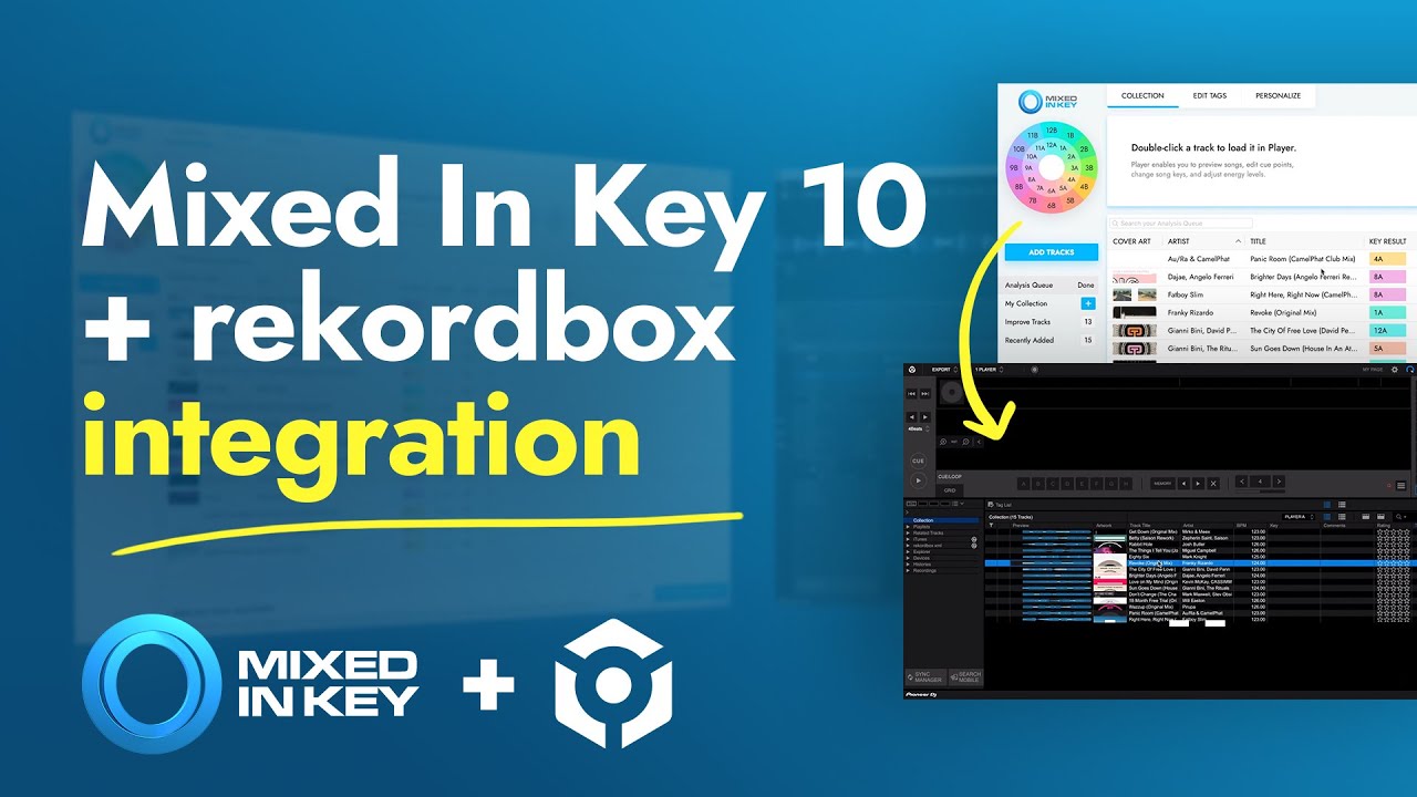 Интеграция Mixed In Key + Pioneer rekordbox: перенесите результаты микширования в REKORDBOX