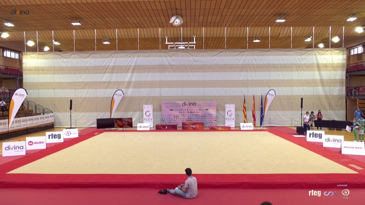 CAMPEONATO DE ESPAÑA Y NACIONAL BASE GIMNASIA ACROBÁTICA DOMINGO