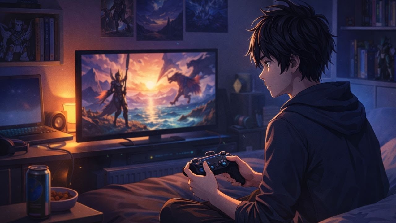 Chill LoFi RPG Beats ☕ | Cozy Study & Relaxing Gaming Music (15 Min) Vol.2
