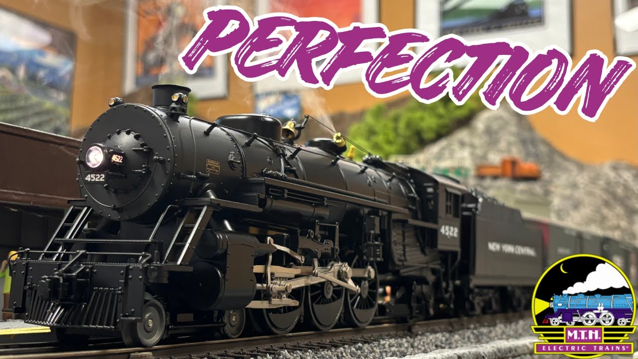 Purple Box PERFECTION: MTH's NEW Premier Heavy Pacific!!