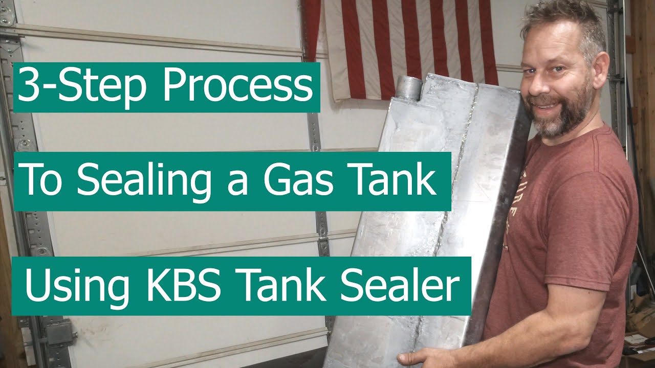 How to seal a Gas tank using KBS Gold Solutions Sealer