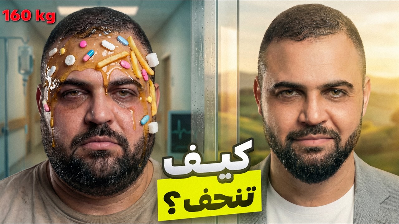 كيف تنزل وزنك بخمس خطوات | وداعا للسمنة | مع خالد النجار