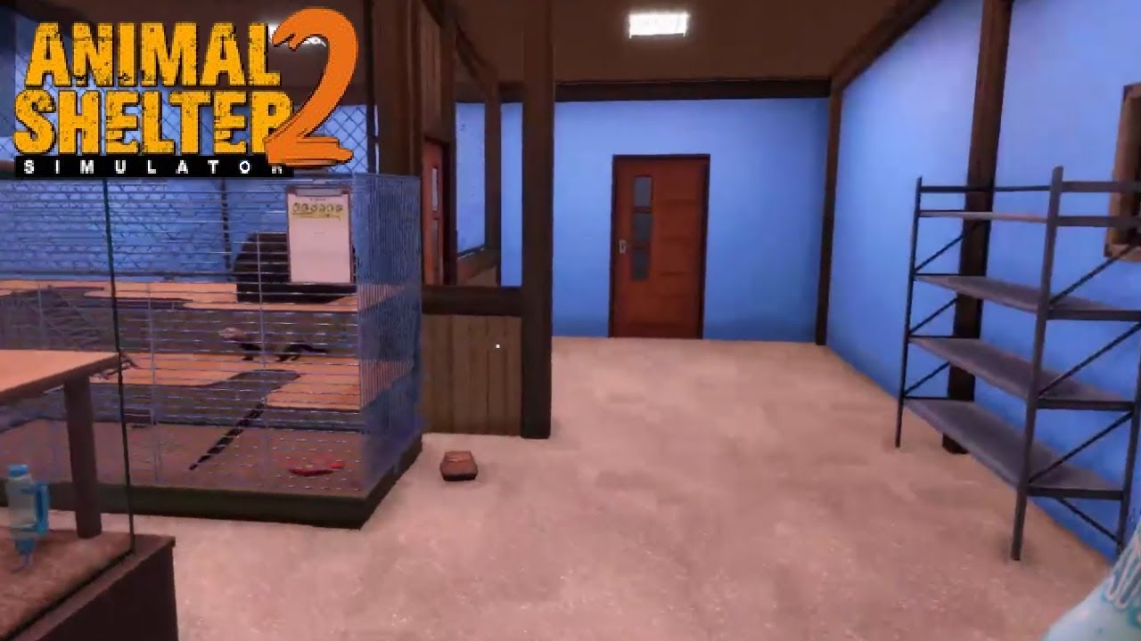 Animal Shelter 2 #63 - Working On The Critter Room - Let's Play