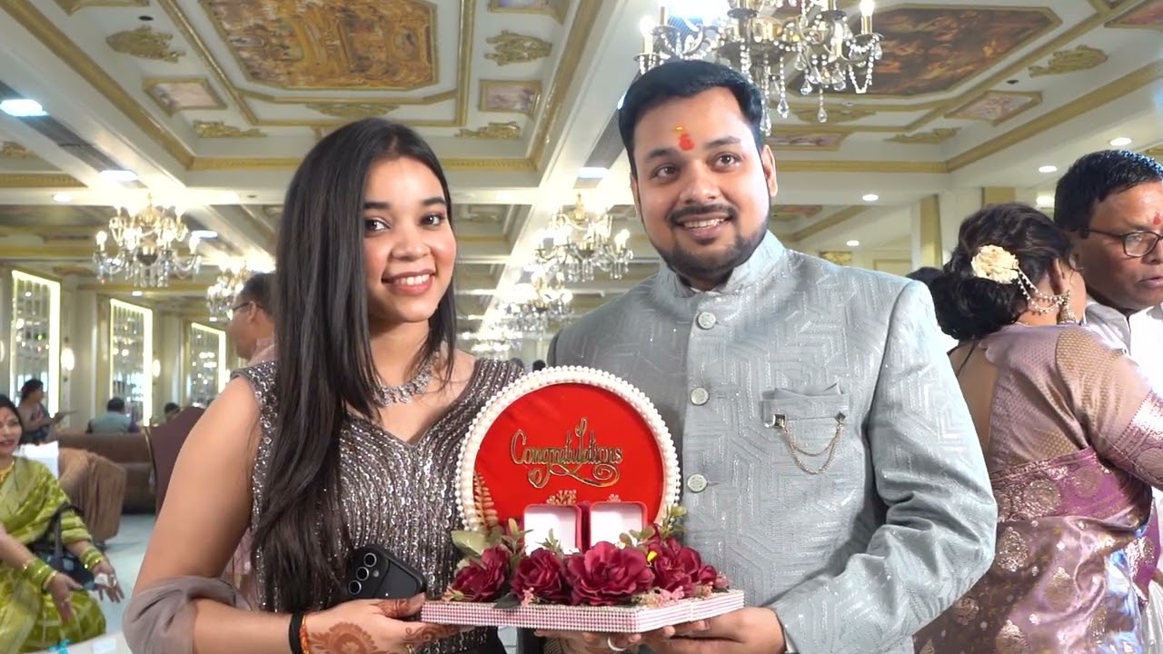 Highlight ring ceremony Diksha with Punit