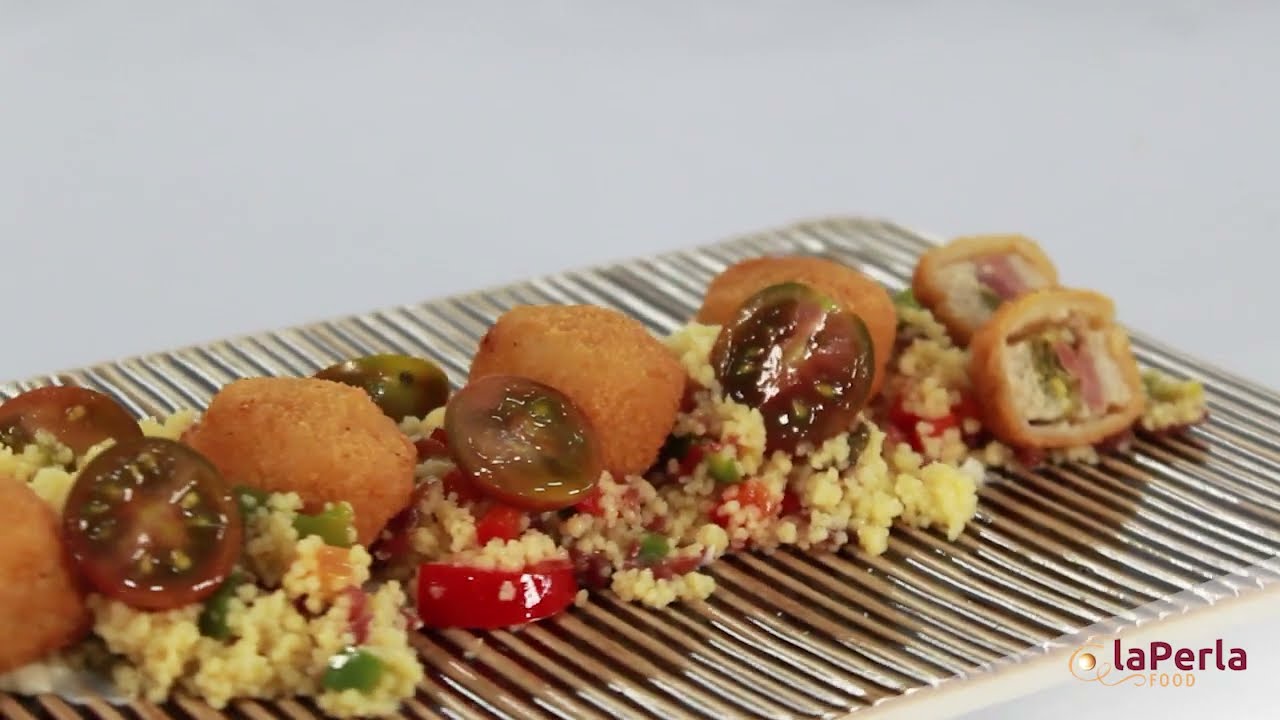 perlitas serranas con cuscus iberico