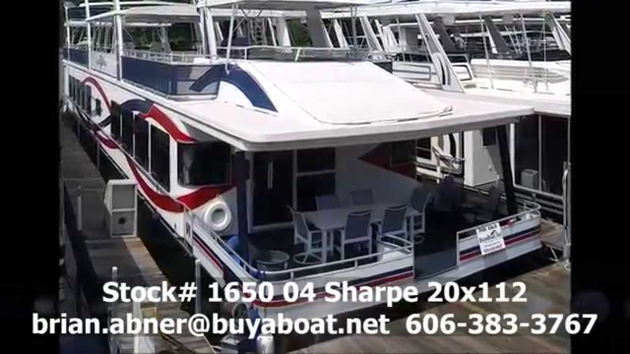 Houseboat- 04 Sharpe 20x112 from BuyaBoat.Net