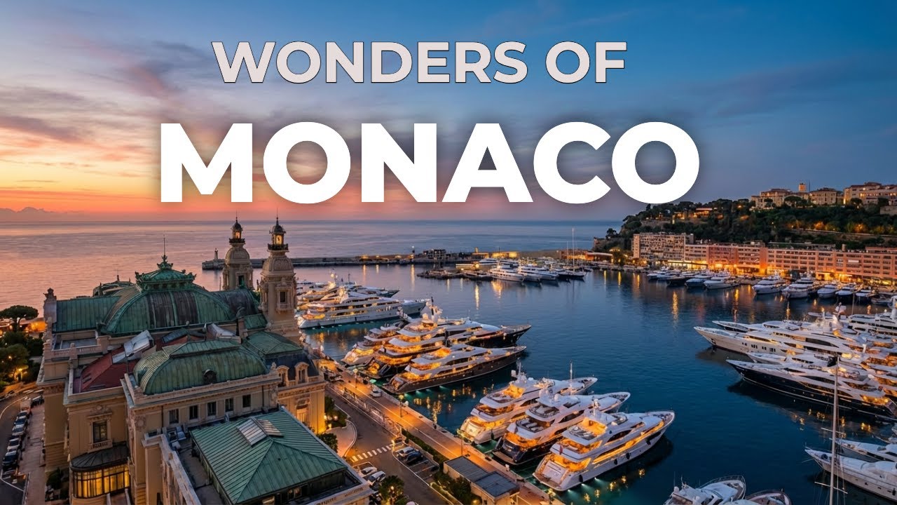 Wonders of Monaco: The Most Amazing Places in Monaco | Cinematic Travel Video 4K