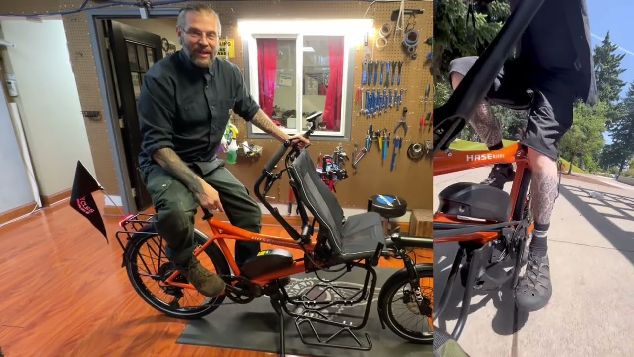 What An Amazing Tandem/Cargo Bike! A Hase Pino Review 