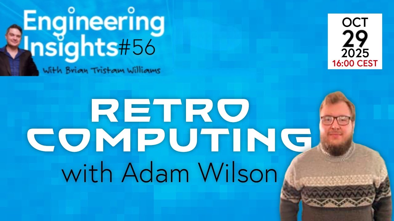 Retro Computing with Adam Wilson: Repairing, Restoring, and Reviving Classic Machines &mdash; EEI #57