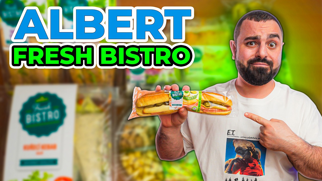 LUXUSNÍ OBĚD ZE SUPERMARKETU?! Novinky z Abert Fresh Bistra.