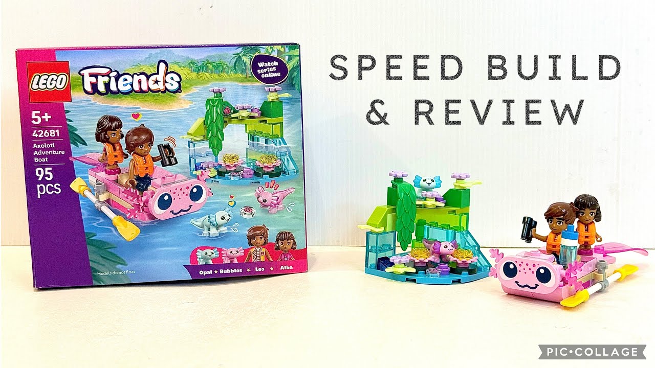 2026 LEGO Friends 42681 Ł&oacute;dź aksolotla - SZYBKIE BUDOWANIE I RECENZJA!!!