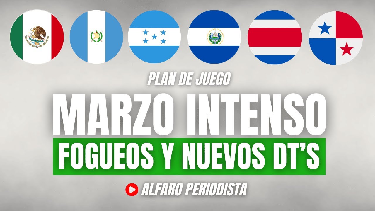 MARZO DE SELECCIÓN 🔥 México, Costa Rica, Panamá, Guatemala, Honduras, El Salvador, Dominicana