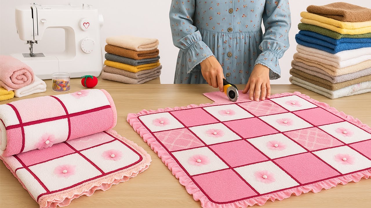 Don’t Throw Away Your Old Towels – Make Beautiful Home Ideas!