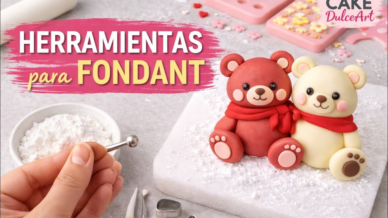 Las herramientas de fondant que me hacen VENDER más tortas 🎂💰