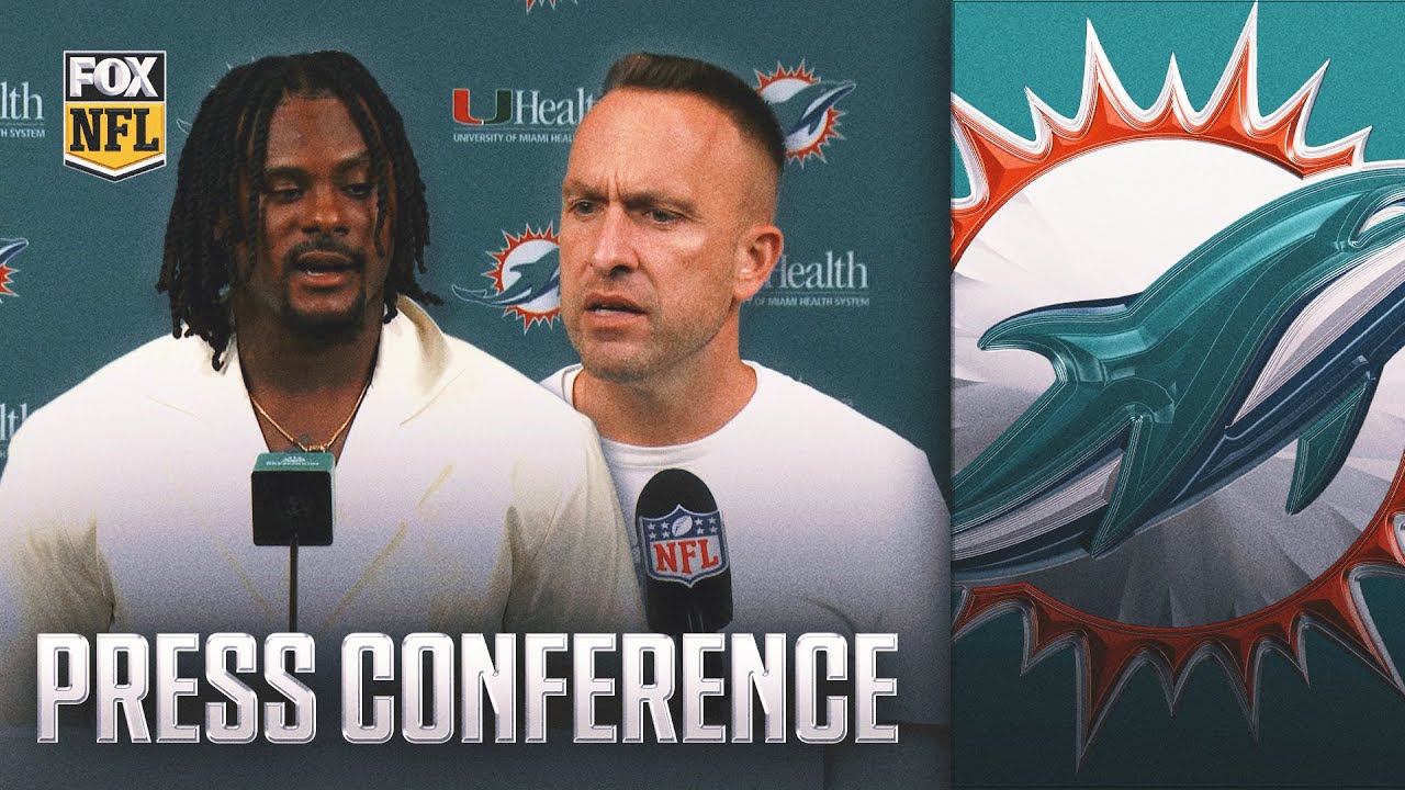 Postgame Press Conference: Dolphins&rsquo; Malik Willis & HC Jeff Hafley on Week 1 Loss to Raiders