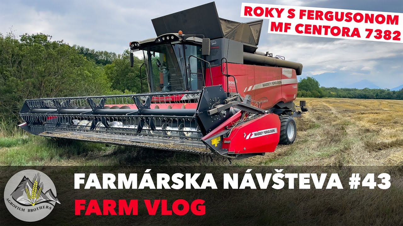 ROKY S FERGUSONOM [ Massey Ferguson CENTORA = AGRARIUS.SK  ] Farmárska Návšteva #43