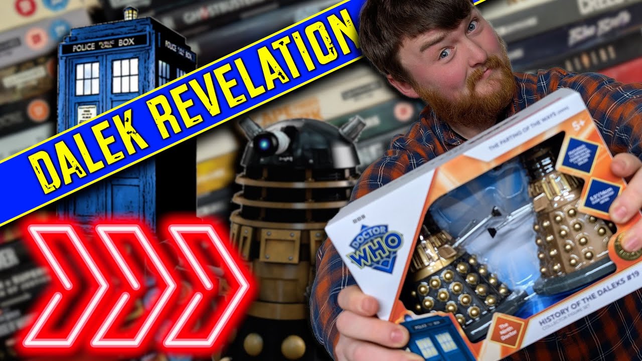Doctor Who History of the Daleks Set 19 A Close Look - Dalek Design COMPARISON and UNIQUE Features!
