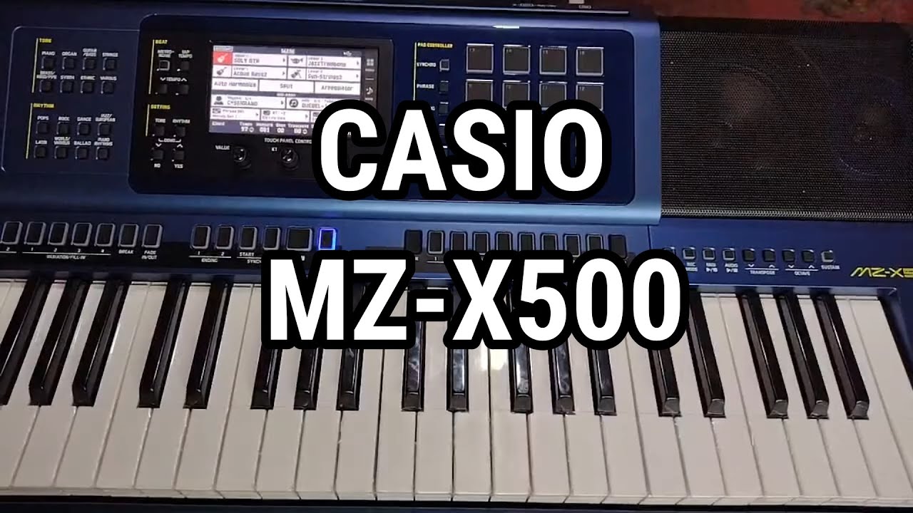 CASIO MZ X500 CUMBIA PERUANA