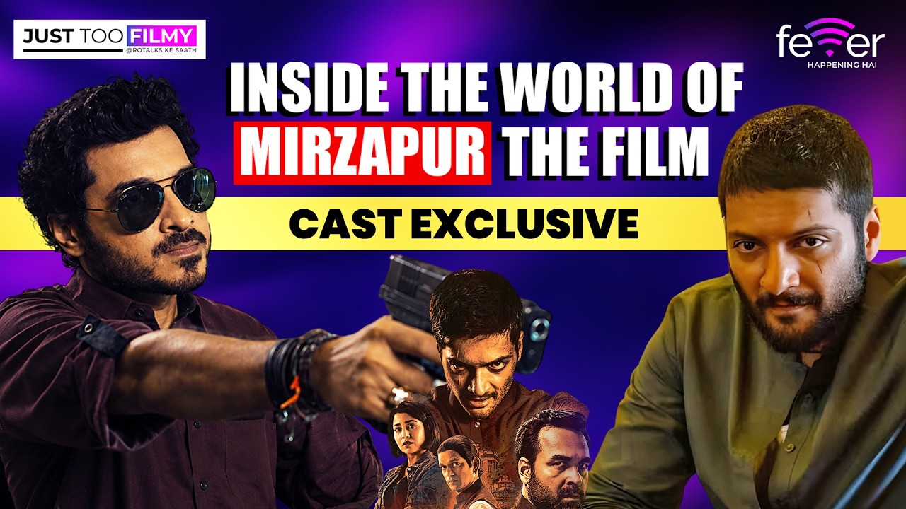 Mirzapur: The Film Exclusive | Ali Fazal, Divyenndu, Rasika Dugal & More|Ravi Kishan| Shreya Ghoshal