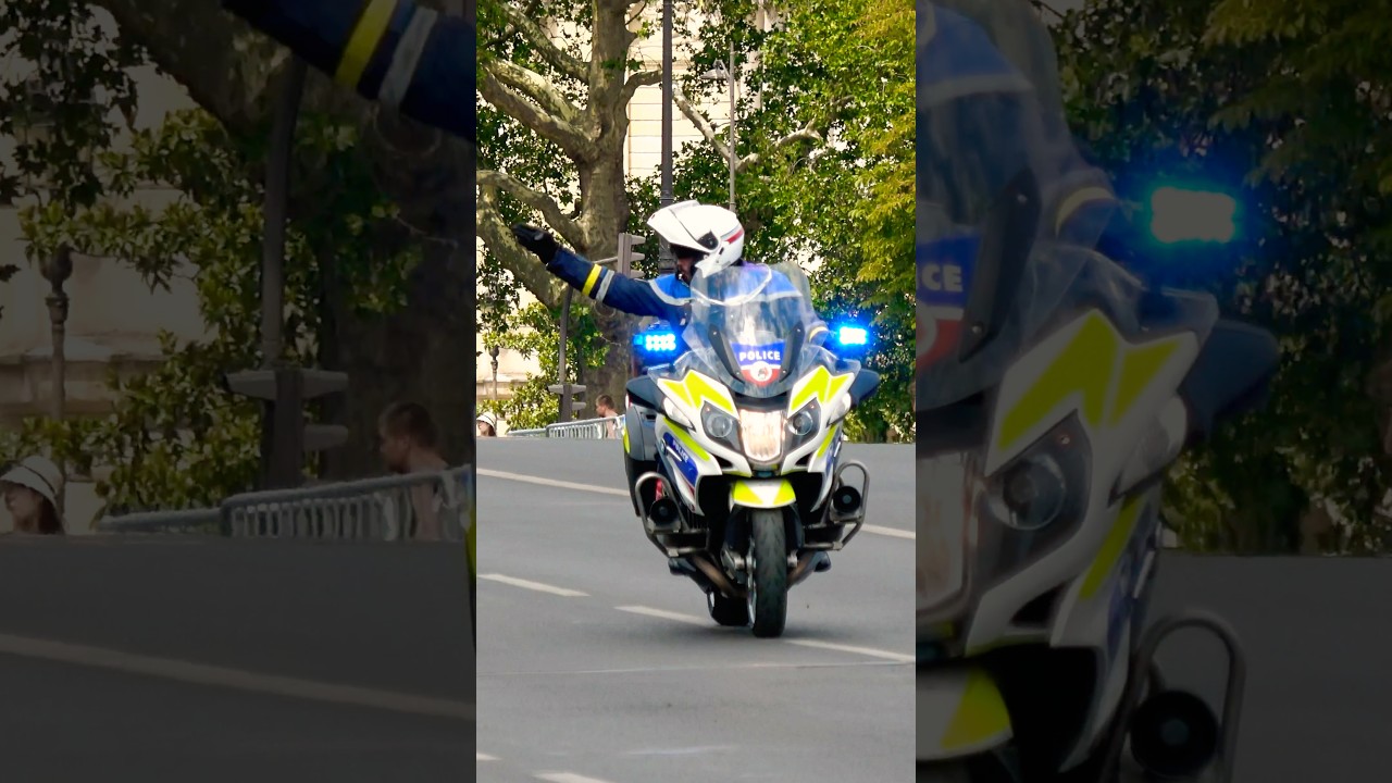 🚨 Sirens and Whistles: VIP Convoy Escort in Paris