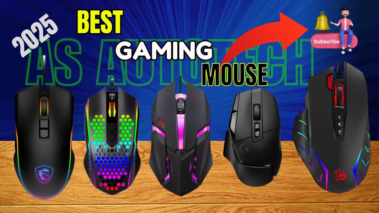 Top 5 Best Gaming Mouse in 2025 🔥 | Ultimate Buyer&rsquo;s Guide for Gamers