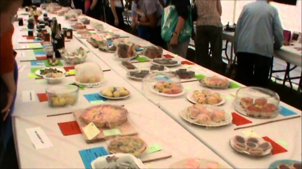 Shrewton Flower show 2015, Narrated TC7  Programmes  UK.