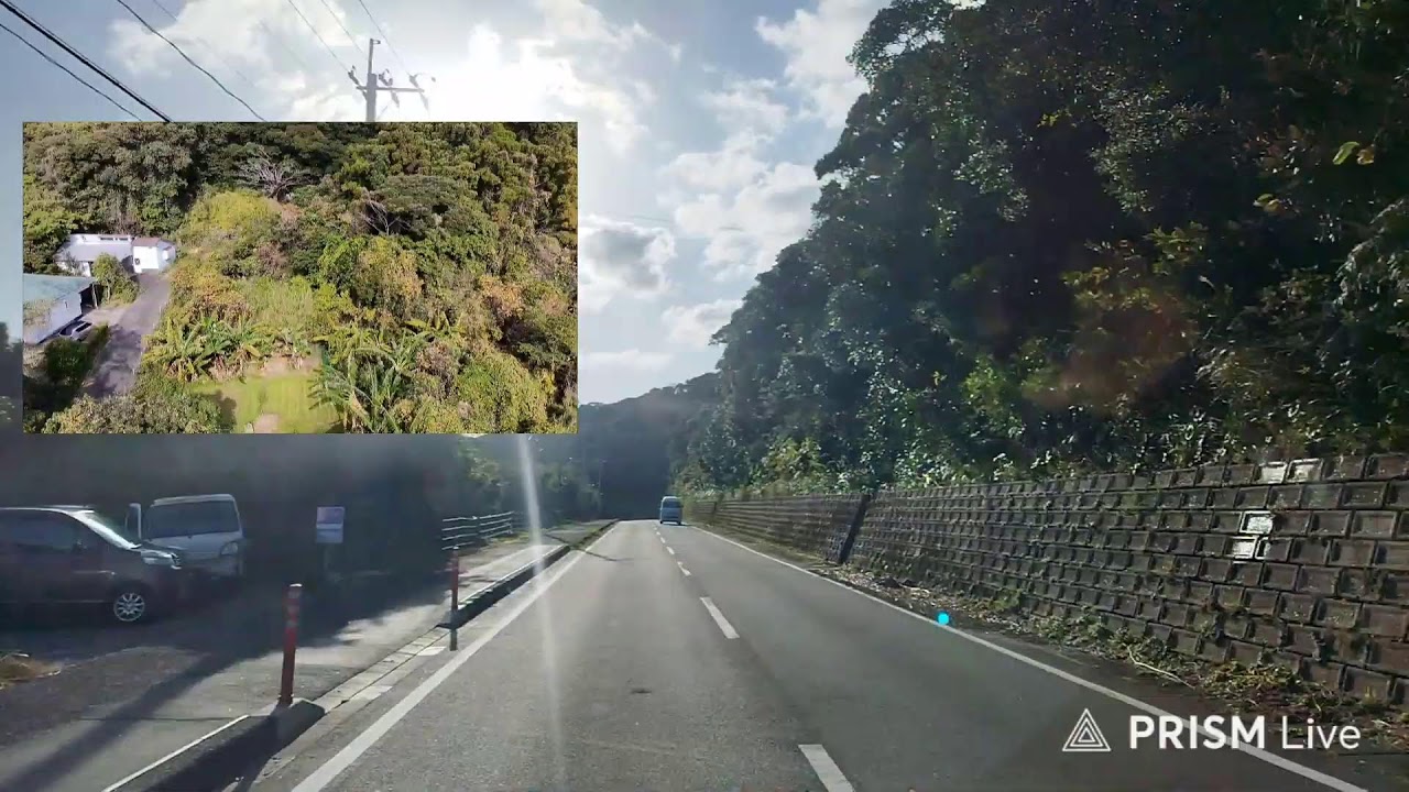 屋久島お天気どライブ（1/29）朝9時ごろ
