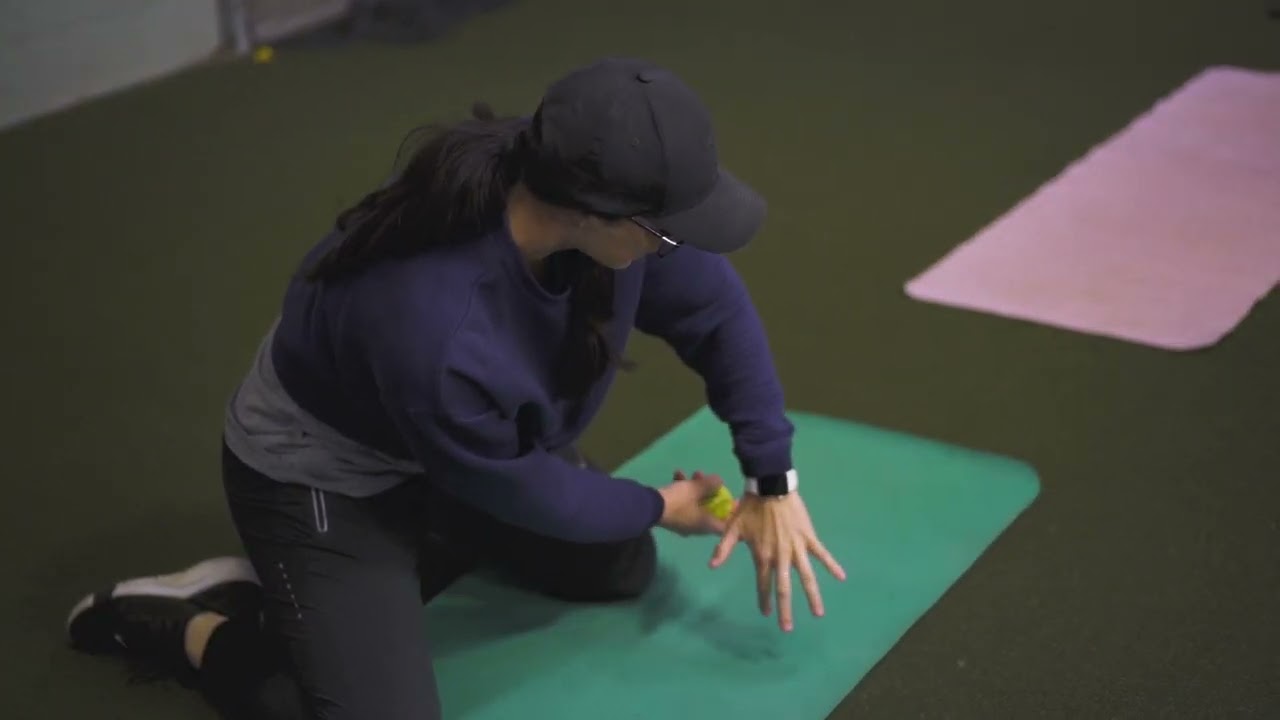 The backhand drill you can do anywhere