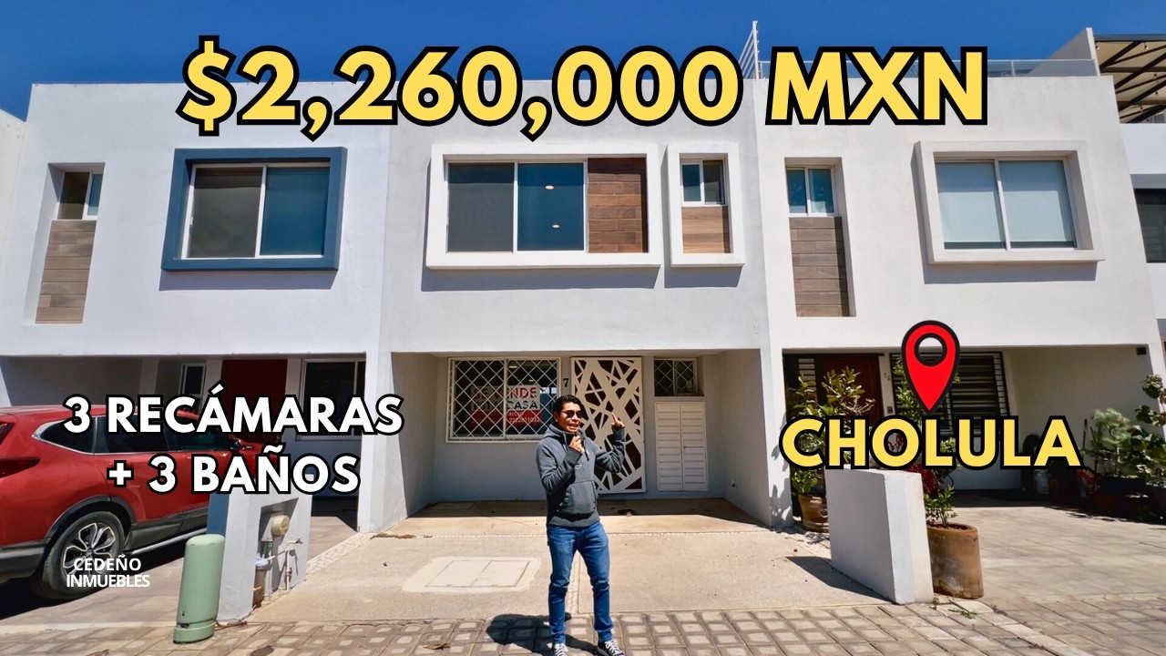Lo que $2.2 Millones te compran hoy en la zona de Cholula, Puebla 📍
