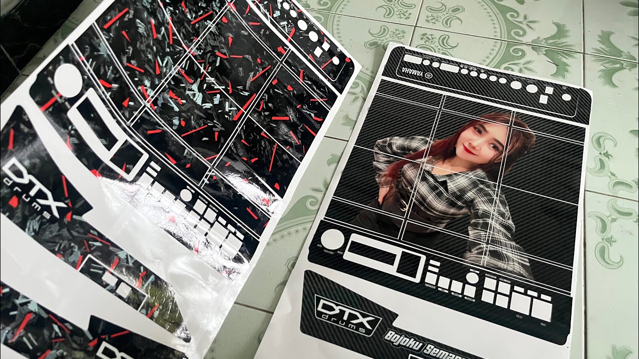 Stiker Yamaha Dtx Multi 12 