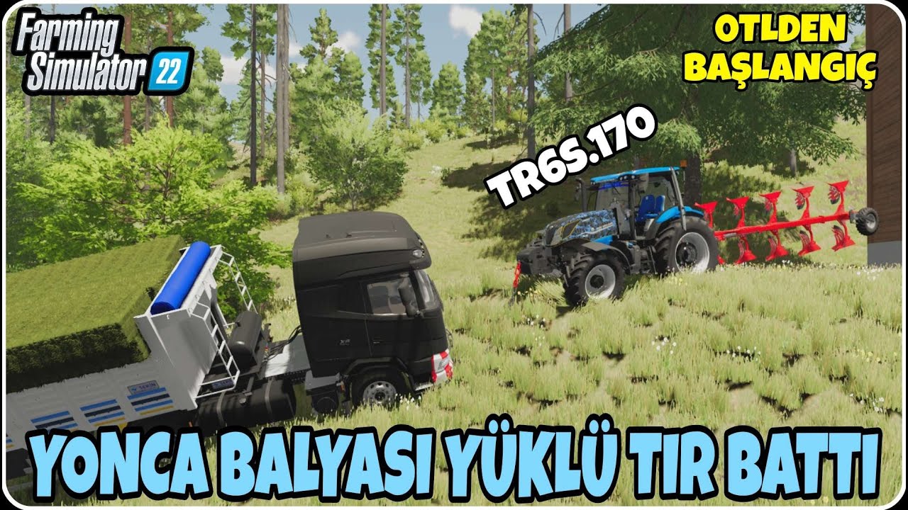 BATAN TIRI YENİ TRAKTÖRÜM TR6S.170 İLE ÇEKTİM / 0TLDEN BAŞLANGIÇ
