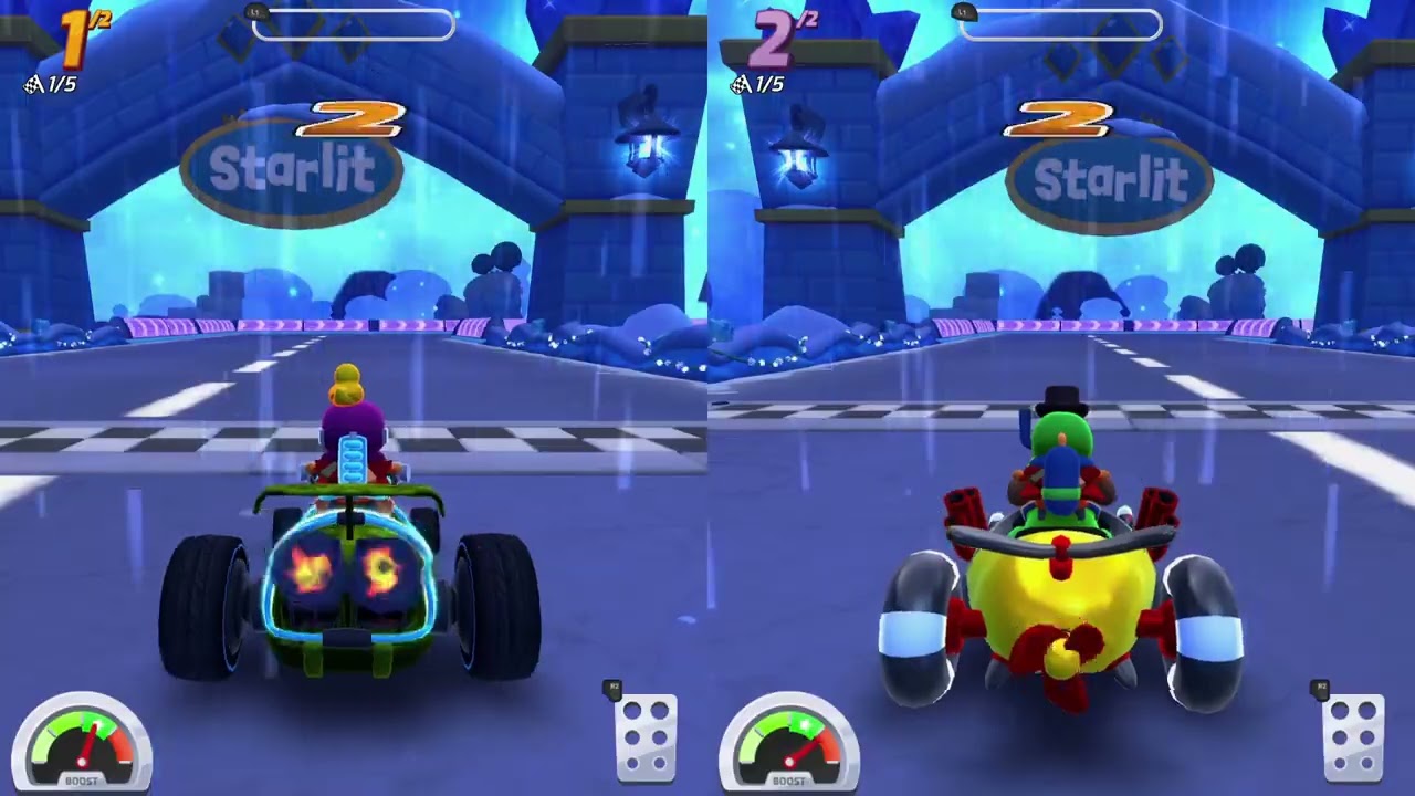 Starlit KART Racing part 1