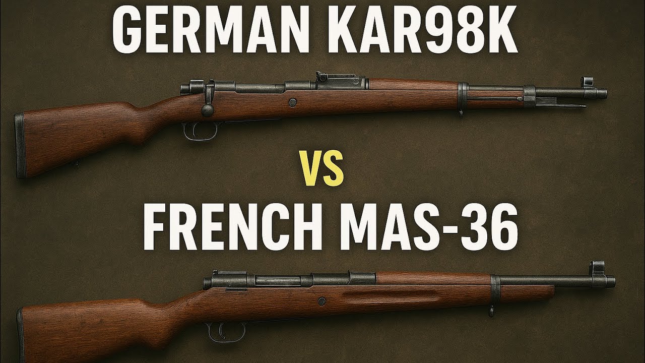 Немецкая винтовка Kar98k против французской MAS-36 &mdash; ШОКИРУЮЩИЕ результаты