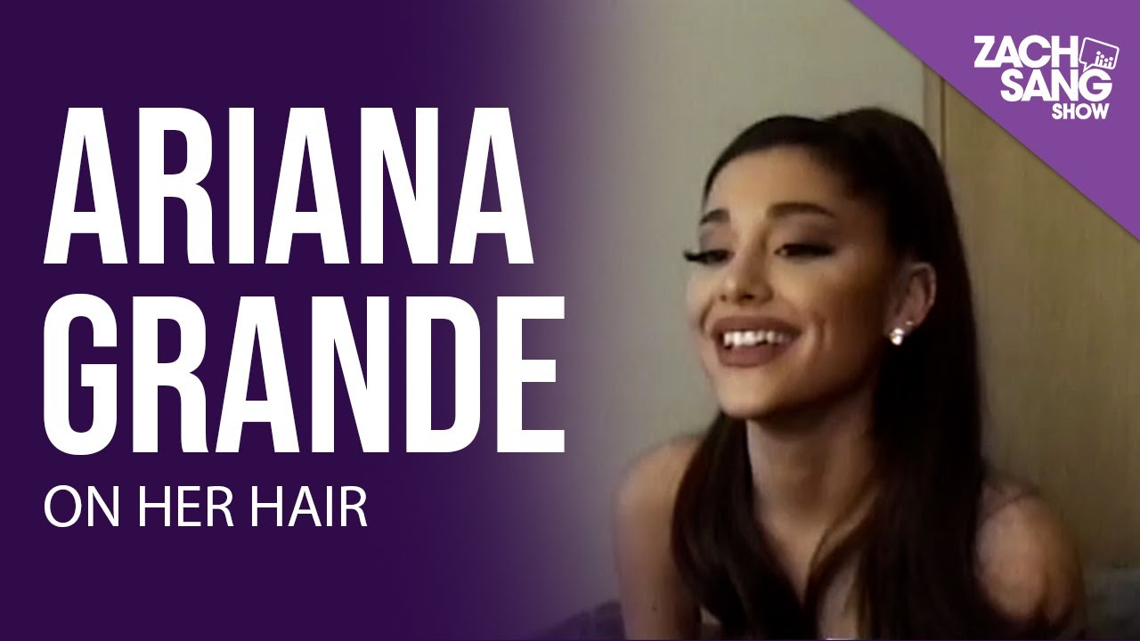 Ariana Grande on Her Hair (High Pony/Cat Valentine Red/Natural Curls)