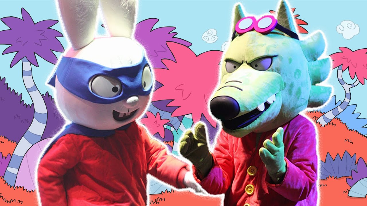 🎶 Plongez dans Simon Super Album avec le clip du Professeur Wolf 🐺💚 ⚡️