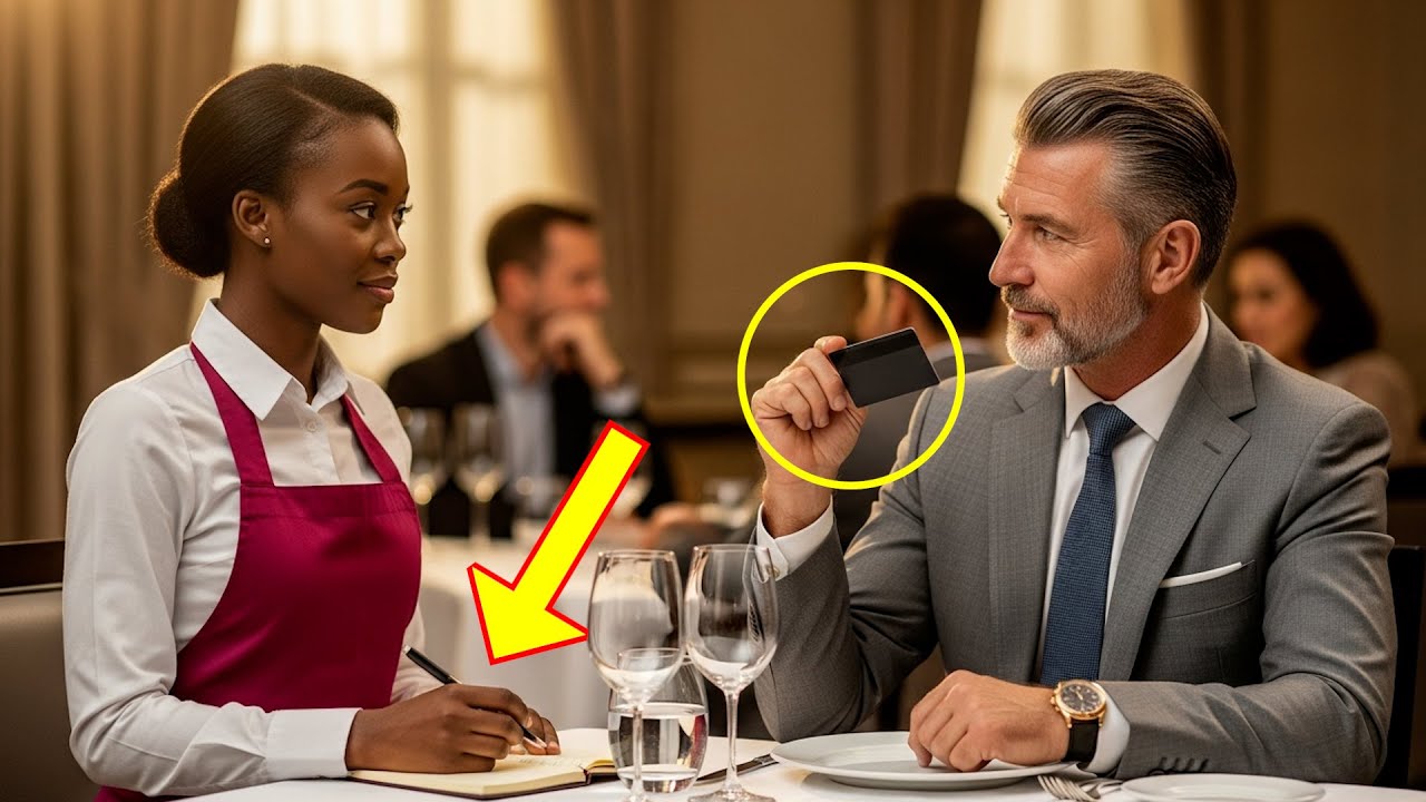 BILLIONAIRE TESTS BLACK WAITRESS WITH A MONEY QUESTION - HER REPLY HUMBLE HIM