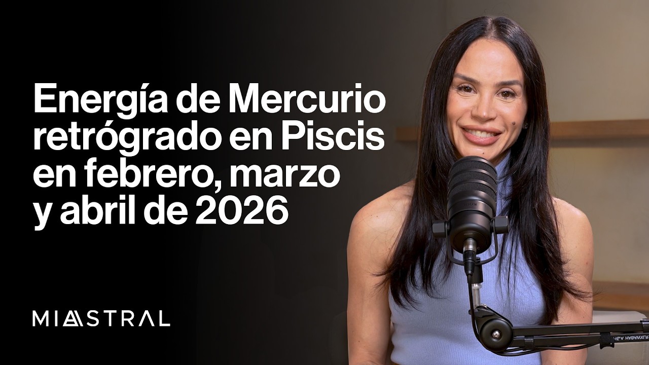 Energía de Mercurio retrógrado en Piscis en febrero, marzo y abril de 2026
