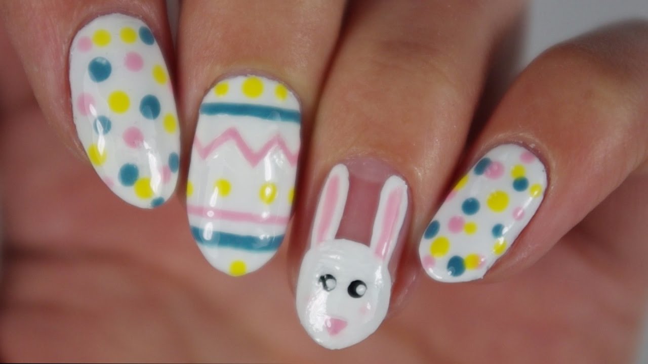 NAIL ART FACILE : PÂQUES♡